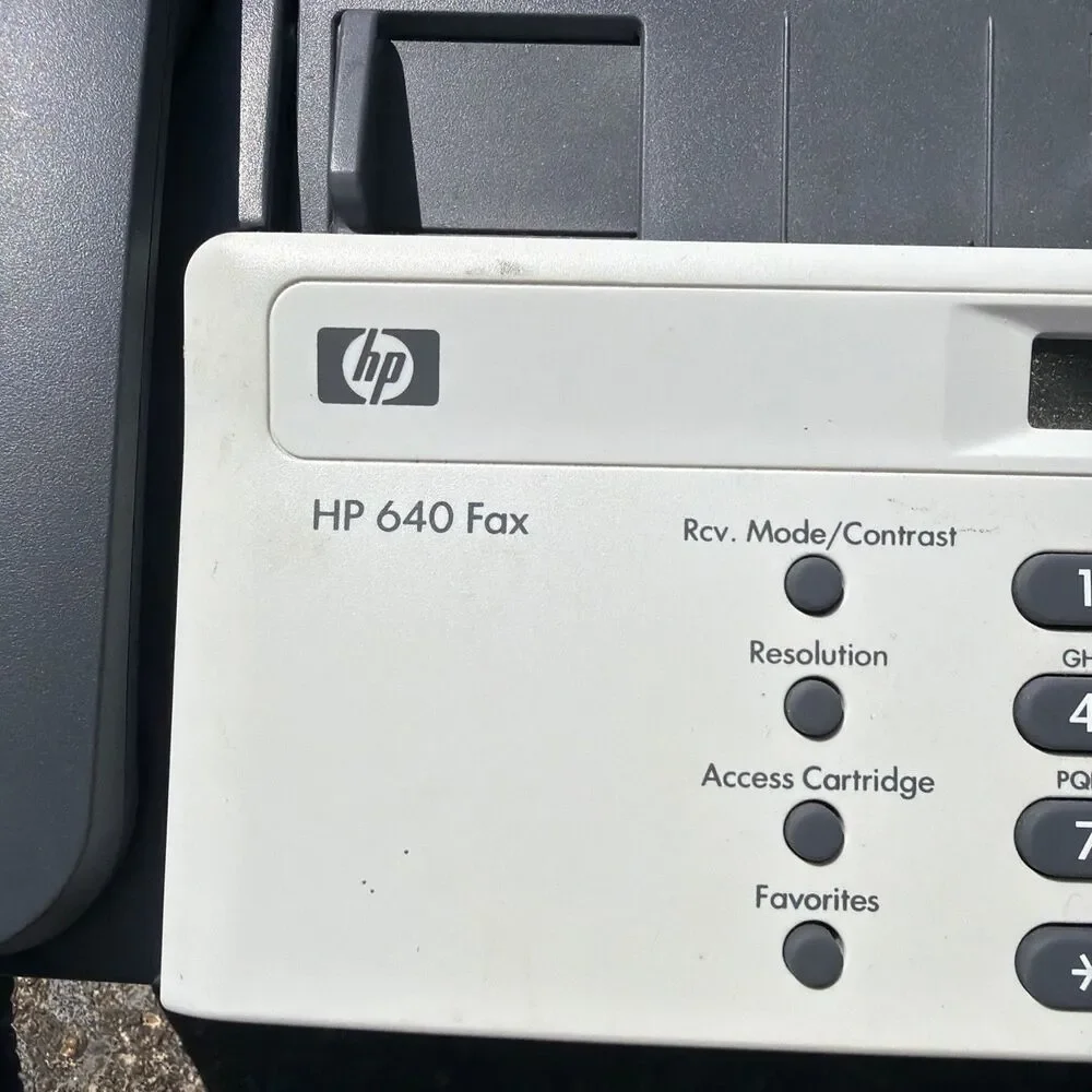 HP 640 Series Fax Machine with Phone and Inkjet Printer